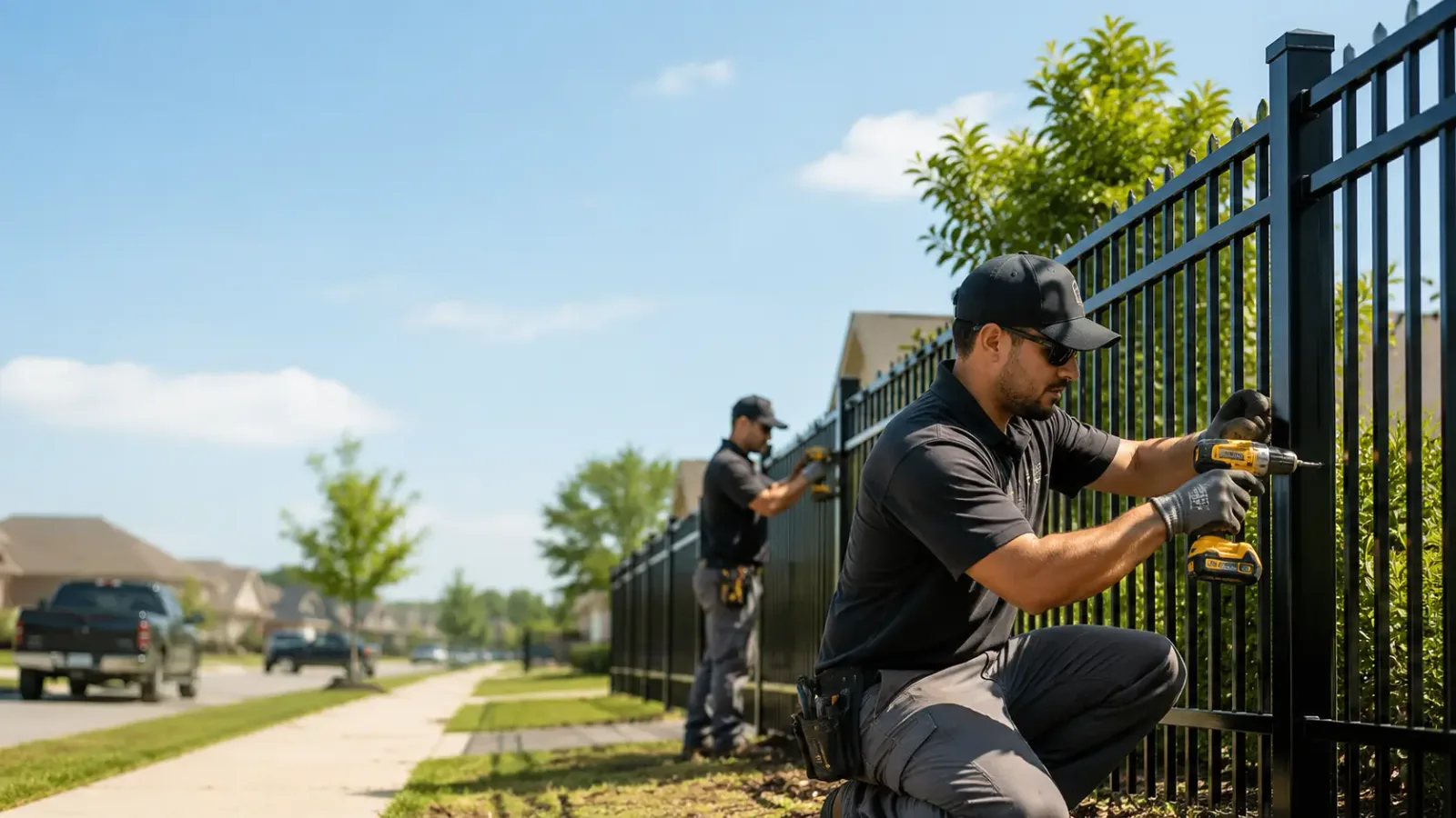 Metal Fence Installation in Three Lakes, WI